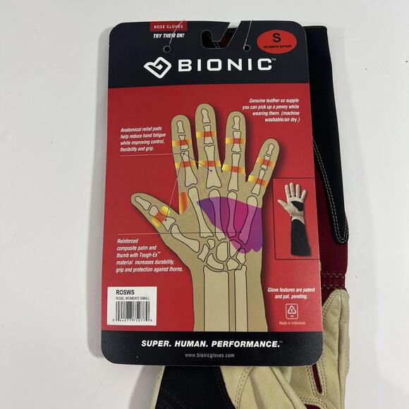 Bionic Gardening Rose Gloves Women’s Size Small - Picture 2 of 6